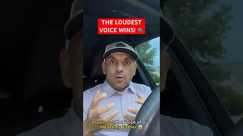 God Let YOUR VOICE Be The LOUDEST! #christianshorts #christianmessages #christianinspiration