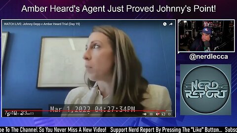 Epic Fail! Amber Heard's Agent Just Proved Johnny Depp Right!