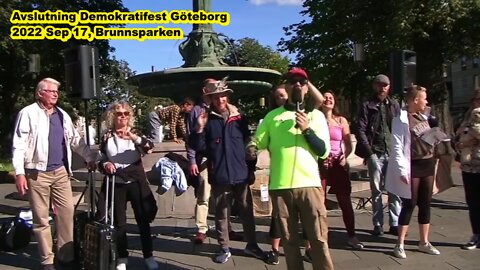 Demokratifest Göteborg Avslutning