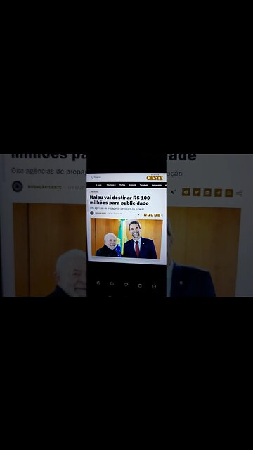 Itaipu e a publicidade