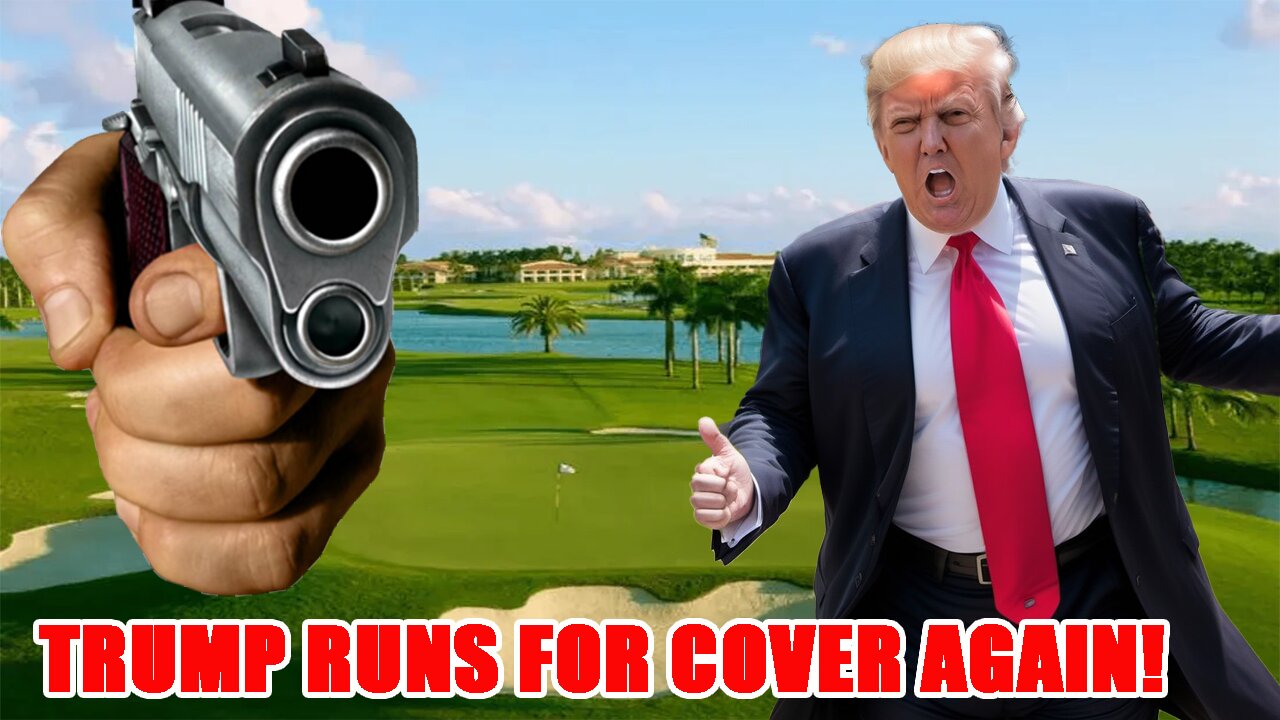 Trump RUNS FOR COVER! Secret Service OPENS FIRE on GUNMAN near Trump!