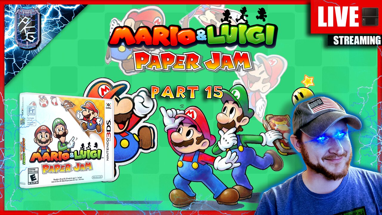 Part 15 | FIRST TIME! | Mario & Luigi: Paper Jam | 3DS | !Subscribe & Follow!