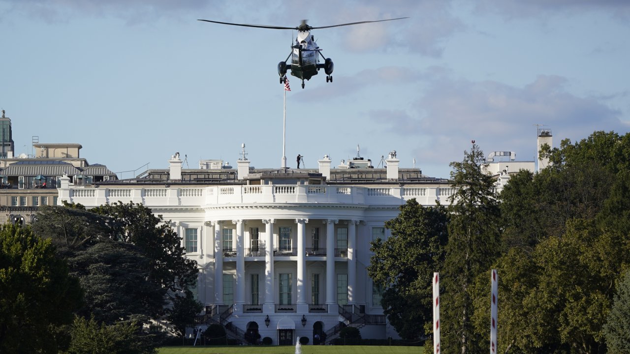 President Trump Hospitalized At Walter Reed Medical Center