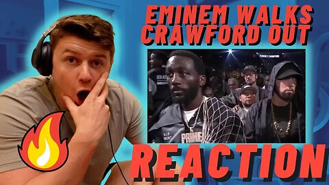 HE COULDNT LOSE!! Eminem Walking Out Terence Crawford((IRISH REACTION!!))