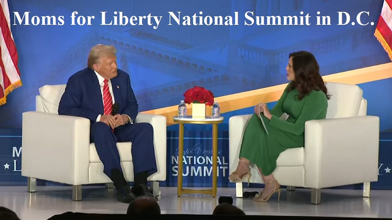 LIVE: President Trump Speaks at Moms for Liberty National Summit in D.C. Aug. 30 2024