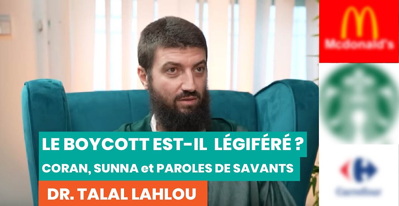 Le Boycott est-il légiféré ? - DR. TALAL LAHLOU