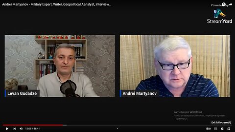 Andrei Martyanov - Military Expert, Writer, Geopolitical Aanalyst, Interview..