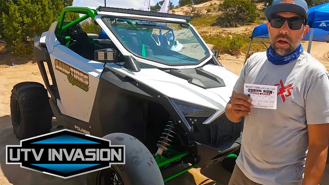 Drag racing and poker run at UTV Invasion!