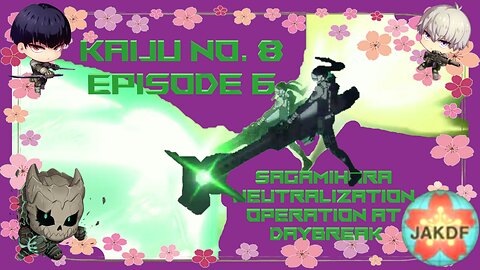 Kaiju No. 8 Episode 6 Season 1 - He Be Sus - Sagamihara Neutralization Operation at Daybreak