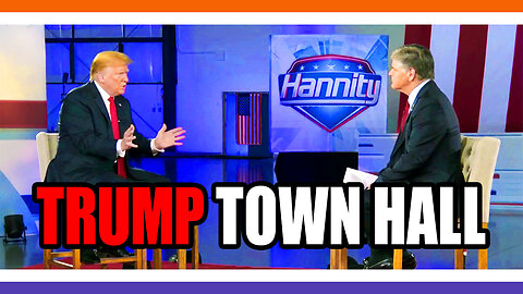 🔴LIVE: Trurnp Townhall 🟠⚪🟣