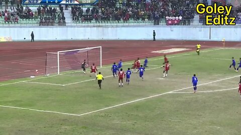 Penalty saved by kiran chemjong |Nepal🇳🇵vs Mauritius 🇲🇺 | friendly match