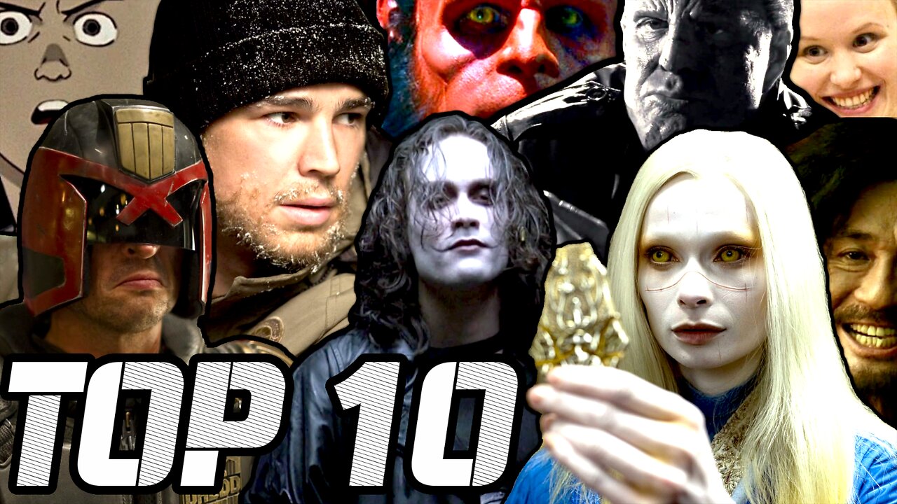 TOP 10 - THE GREATEST COMIC BOOK ADAPTATIONS (MOVIES)