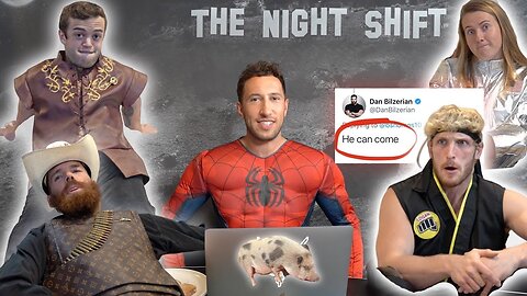 THE NIGHT SHIFT #22: fight updates w/ logan paul + ig crushes revealed