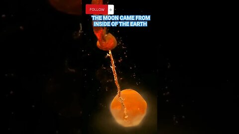 THE MOON CAME OUT THE EARTH #mars #einstein #physics #history #archaeology #aliens #spacex #moon #s