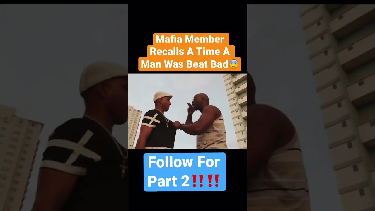Mafia Member Recalls A Time A Man Was Beat Bad😨 #shorts #mafia #mobster #michaelfranzese #johngotti