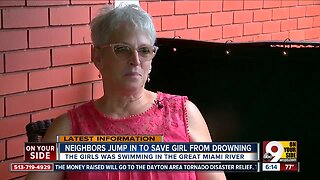 Women answer challenge, save girl from drowning in Great Miami River