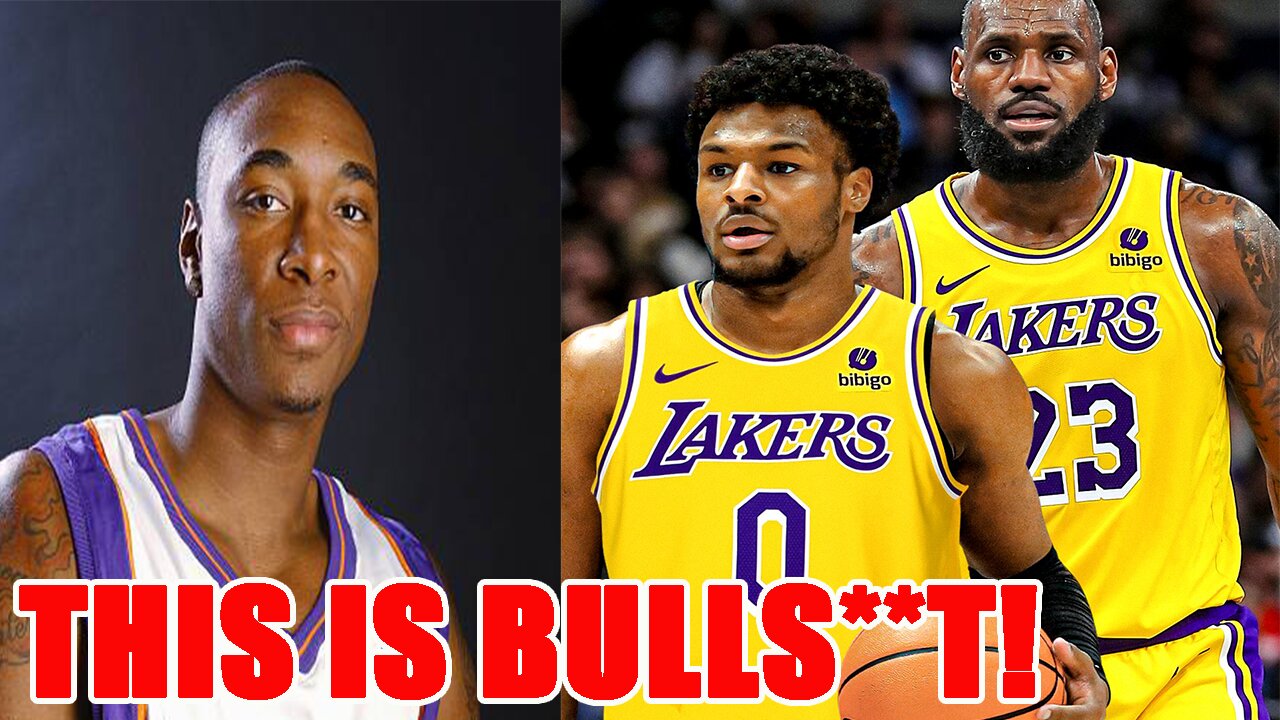 Former NBA player ATTACKS LeBron for ABUSING POWER and CONNING the Lakers into drafting Bronny!