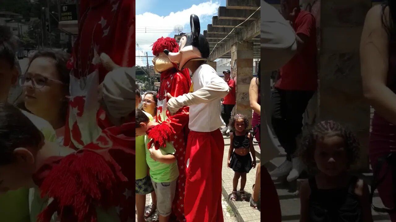 SUPER NINJAS, DANÇANDO FOFÃO, MICKEY MOUSE E HOMEM-ARANHA NA CARRETA DA ALEGRIA TRIPLO X, LIKE 220