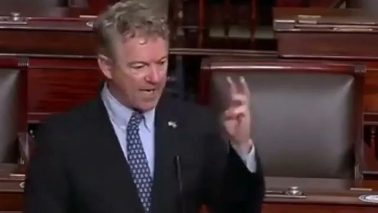 Senator Rand Paul "We're Ruled By Clowns"