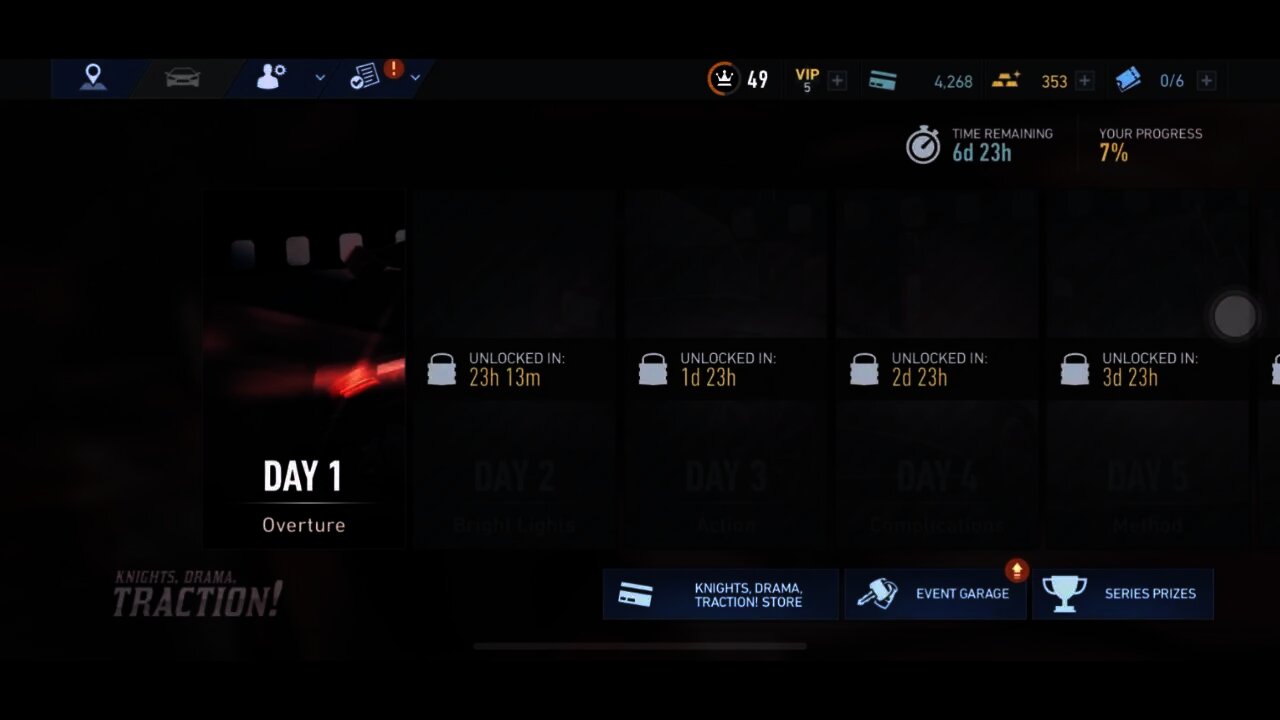 Knights, Drama, Traction! Event Day 1| McLaren Senna | NFS No Limits