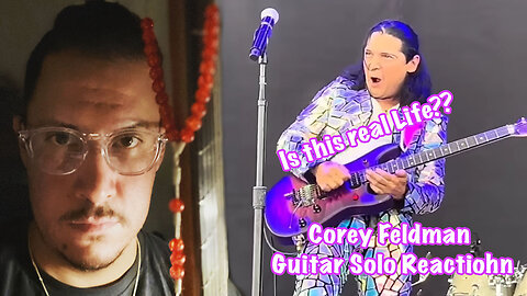 Corey Feldman Guitar Solo Reaction!!