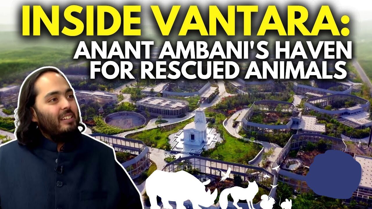 Inside Anant Ambani's Vantara | Reliance Foundation's Animal Rescue & Care Facility