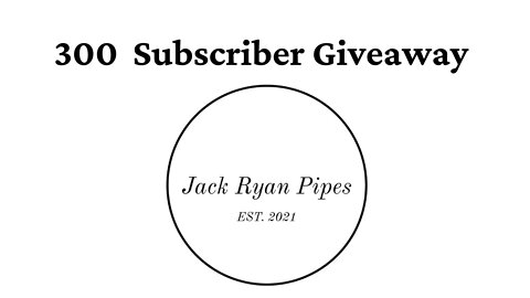 My 300 Subscriber Giveaway