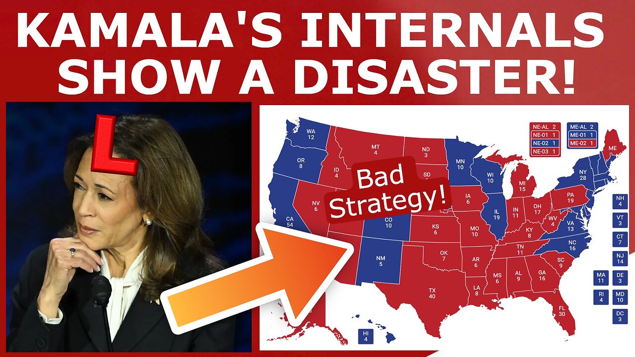 Dems PANIC as Internals Show Kamala Down BIG!