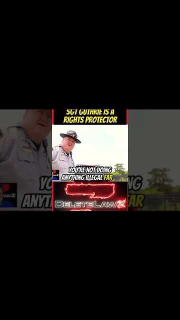 Cop Gets it; it’s your right. @HONORYOUROATH