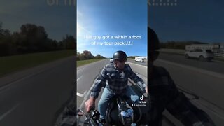 Tailgater! #shorts #harleydavidson #motorcycle #insta360
