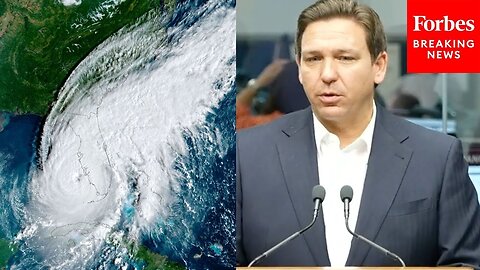BREAKING NEWS: Gov. Ron DeSantis Holds Press Briefing As Tropical Storm Debby Nears Florida | NE