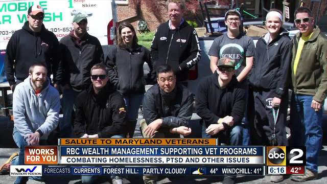 RBC Wealth Management supporting veterans programs in Maryland