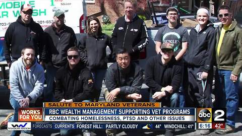 RBC Wealth Management supporting veterans programs in Maryland
