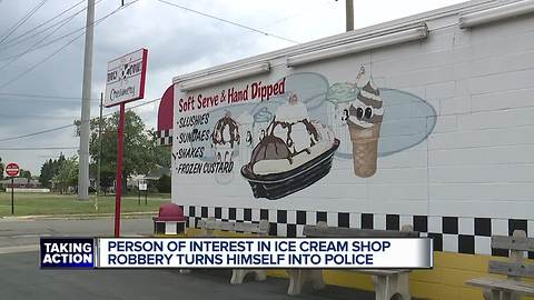 Wyandotte's Holy Cow Creamery hopes you can help scoop up a thief