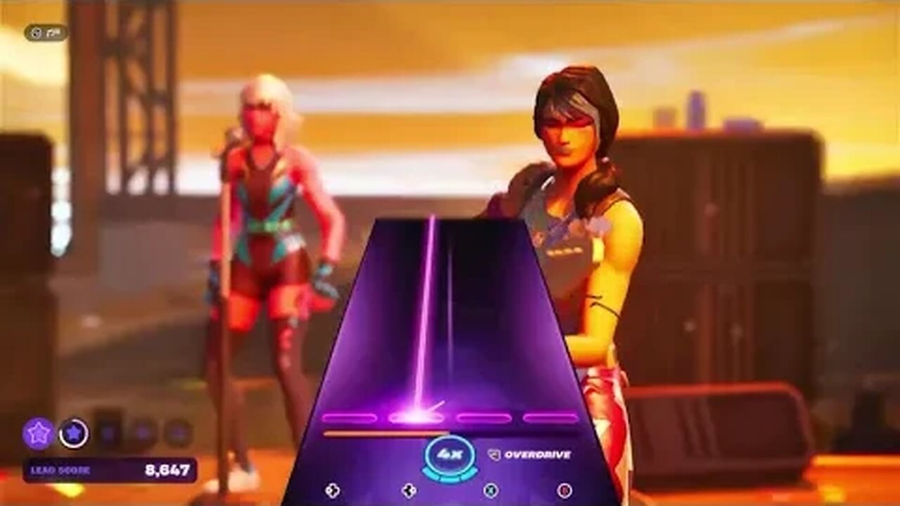 Fortnite Festival: Go With The Flow, Easy, Lead, 5 Stars