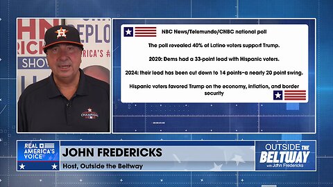 Fredericks: Trump Obliterating 50-year old DEM Voter Coalition