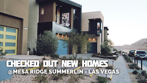 1/9/21: We checked out new Toll Brother Homes in Mesa Ridge