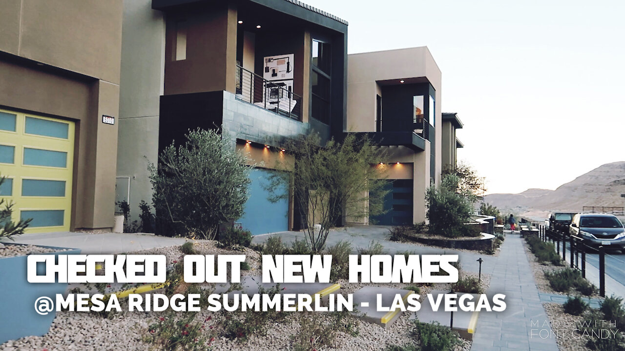 1/9/21: We checked out new Toll Brother Homes in Mesa Ridge