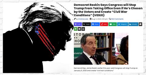 🔵🇺🇸 Commie Democrats plan for Coup & Civil War before Inauguration, if Trump Wins 2024 Election❗️👀