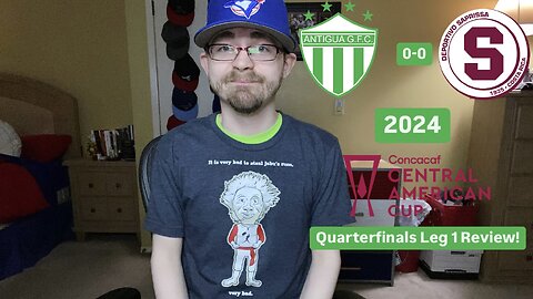 RSR6: Antigua GFC 0-0 Deportivo Saprissa 2024 CONCACAF Central American Cup Quarterfinals Review!