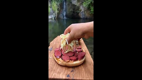 the Open Air Grilled Sausage and Coleslaw