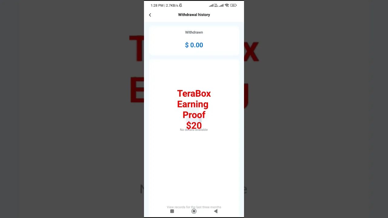 Terabox earning proof part 14 #terabox #ytshorts #shorts