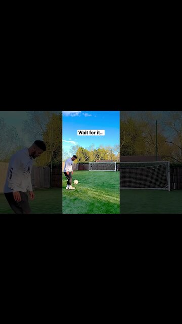 TOP BINS VOLLEY IN MY GARDEN 🎯