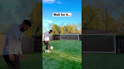 TOP BINS VOLLEY IN MY GARDEN 🎯