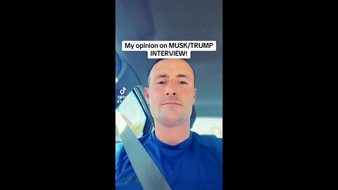 Thoughts on TRUMP/MUSK stream!