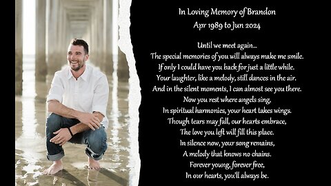 In Loving Memory of Brandon Manners