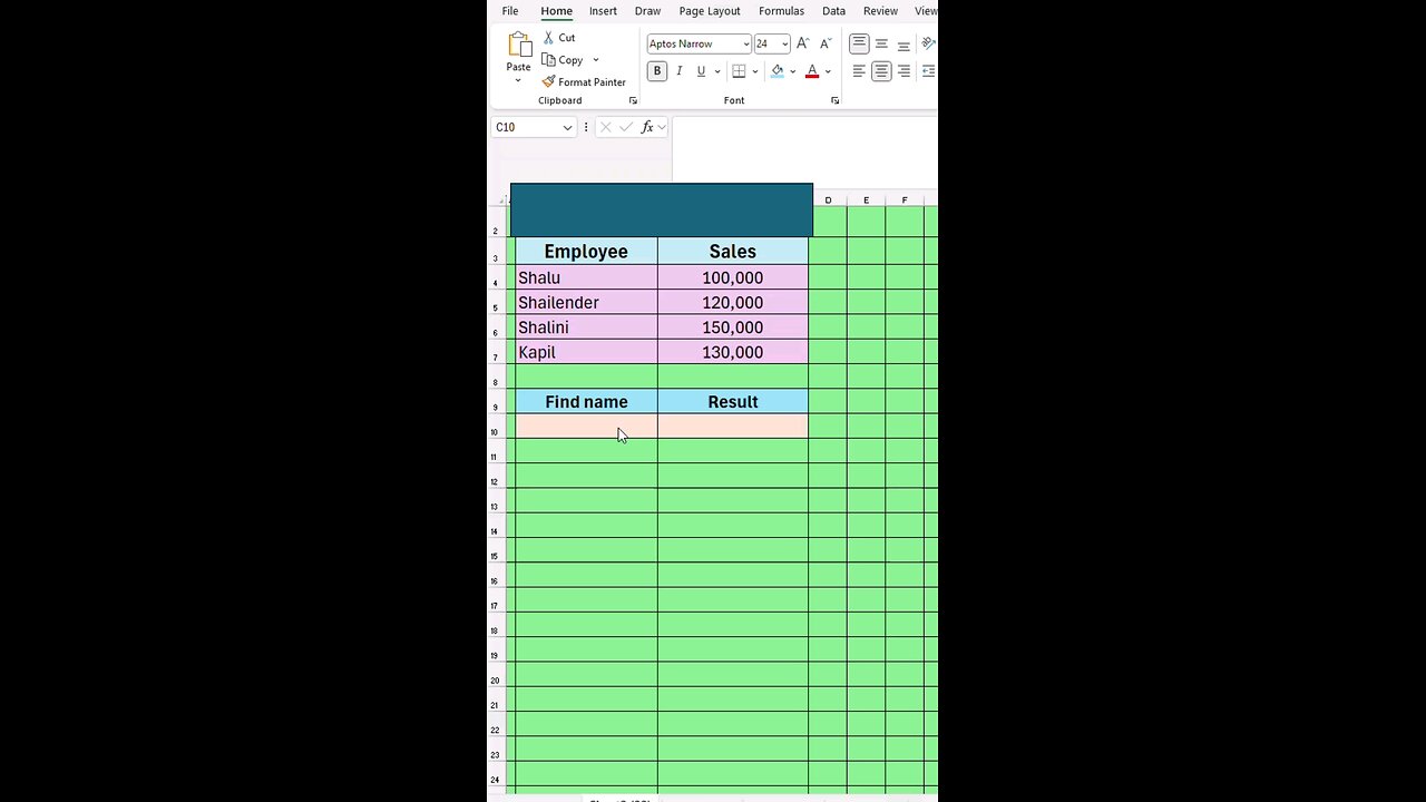INDEX aur MATCH Function Excel mein | Interview Question Ka Solution! #ExcelTips #INDEXMATCH