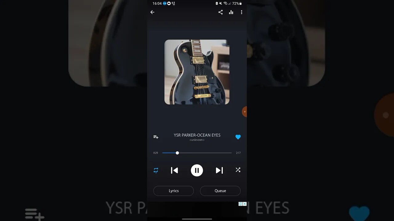 YSR PARKER-OCEAN EYES