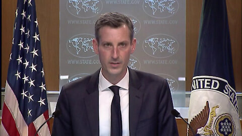 Spokesperson Ned Price leads the Daily Press Briefing at the Department of State.