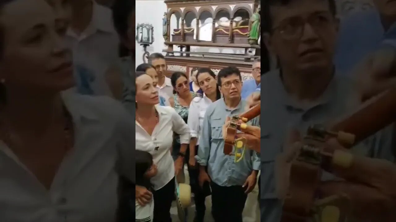 MARÍA CORINA MACHADO CONECTADA CON EL PUEBLO VENEZOLANO